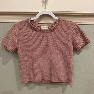 Dress Forum Blush Knit Sweater